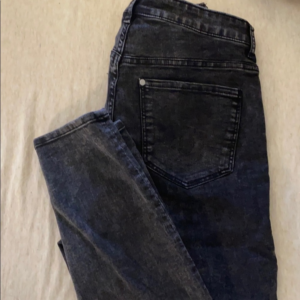 H&M high-waisted jeans